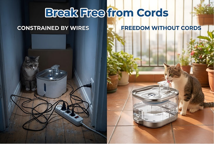 Why Cordless Cat Water Fountains Are Changing Pet Care