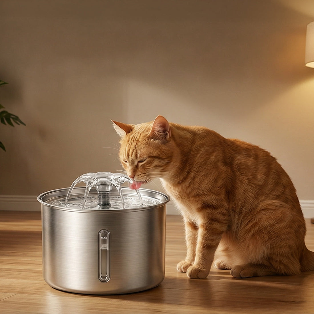 smart cordless cat water fountain