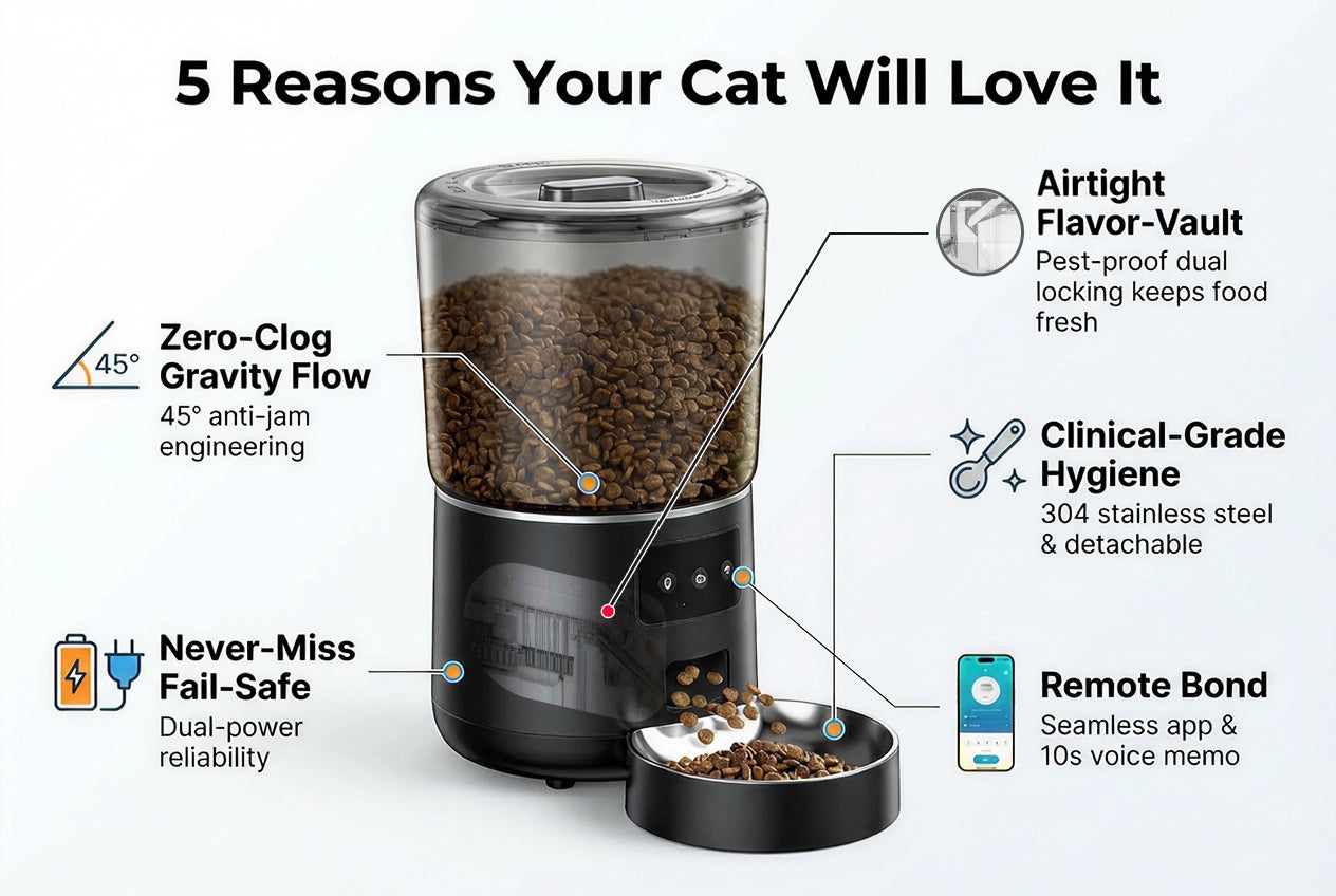 How Does an Automatic Cat Feeder Work